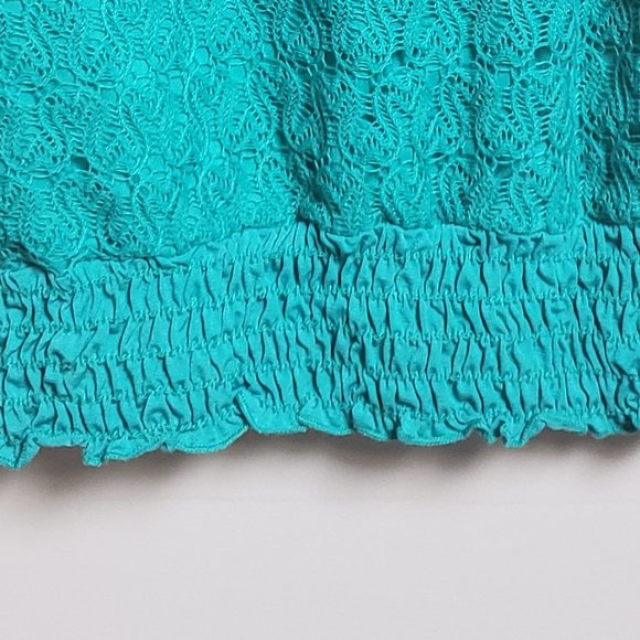 HEARTSOUL Women's Green 2 in one Top - Size M - Pre-Owned - Picture 5 of 7